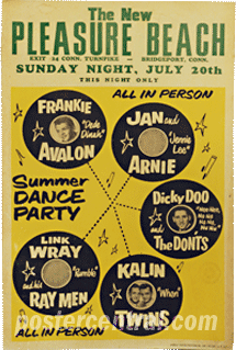 Frankie Avalon Jan & Arnie  Dickie doo and the don'ts poster